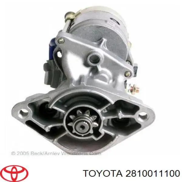 2810011100 Toyota motor de arranque