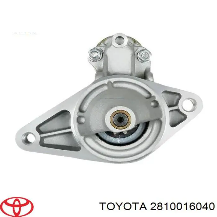 2810016040 Toyota motor de arranque