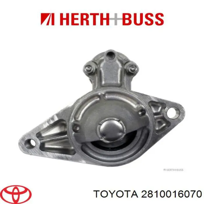 Motor de arranque 2810016070 Toyota