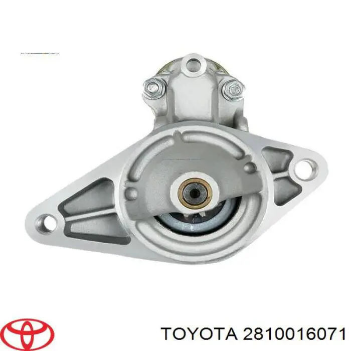2810016071 Toyota motor de arranque
