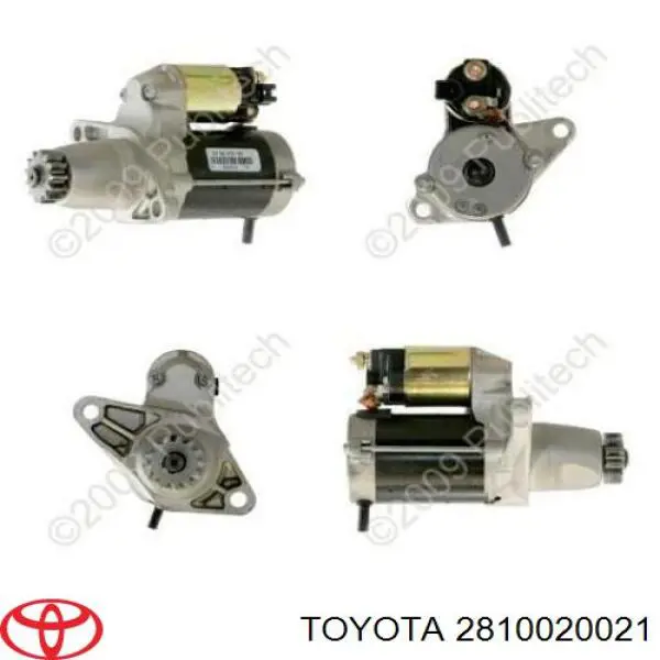Comprar 2810020021 Toyota Motores de arranque
