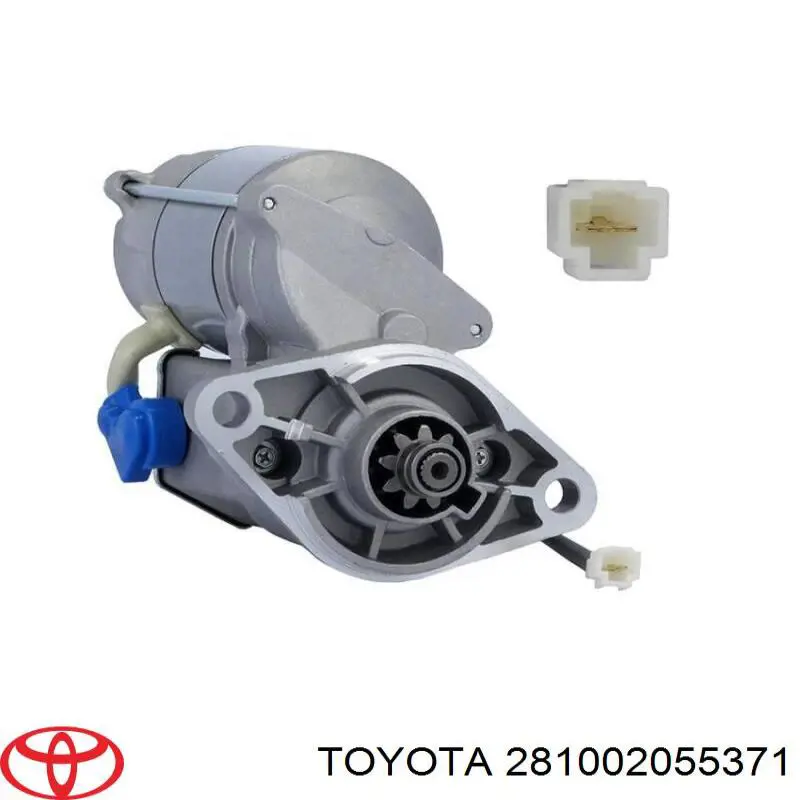 Motor de arranque 281002055371 Toyota