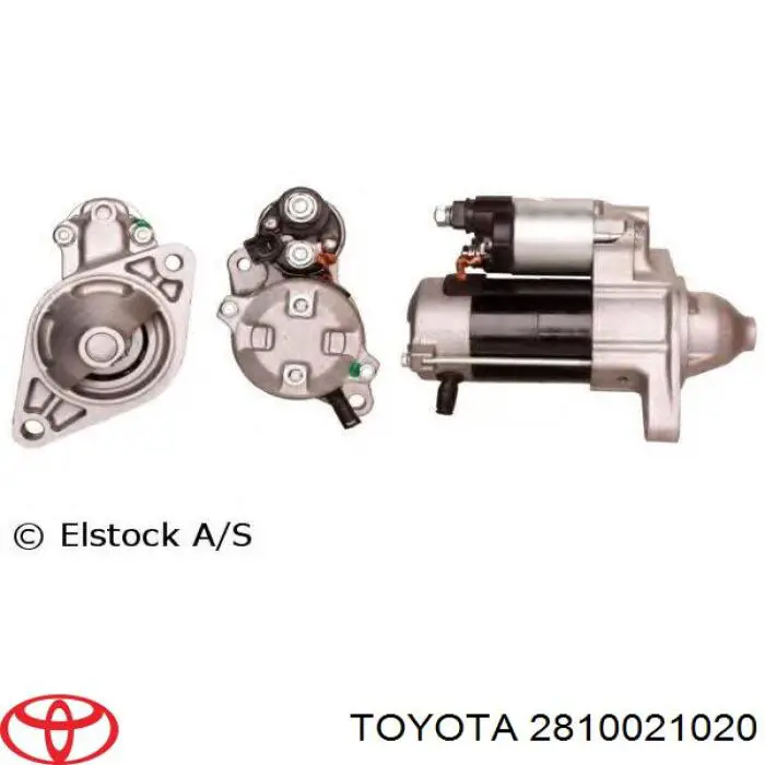 Comprar 2810021020 Toyota Motores de arranque