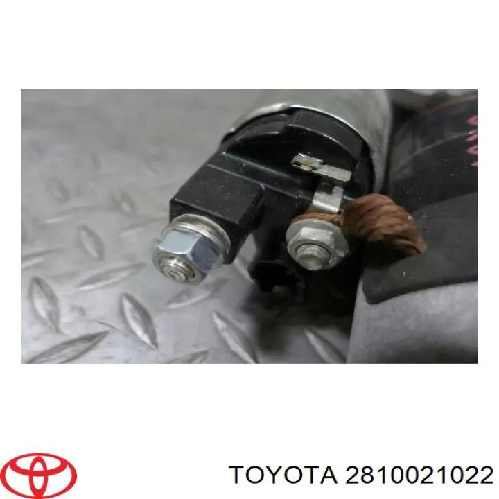 2810021022 Toyota Arranque motores