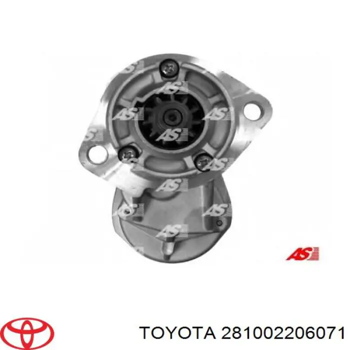 281002206071 Toyota motor de arranque