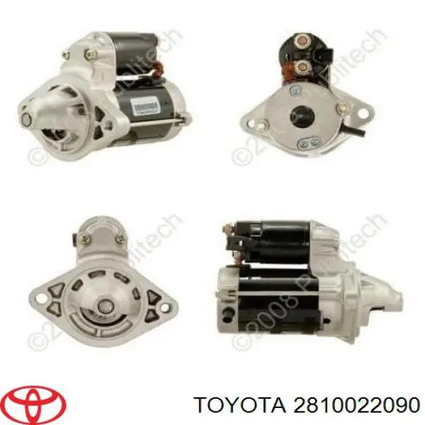 2810022090 Toyota motor de arranque