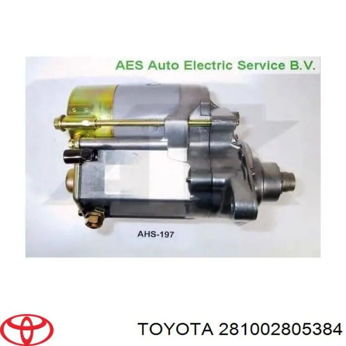 Burro de arranque  Toyota 281002805384 precio, desde 69,70 EUR