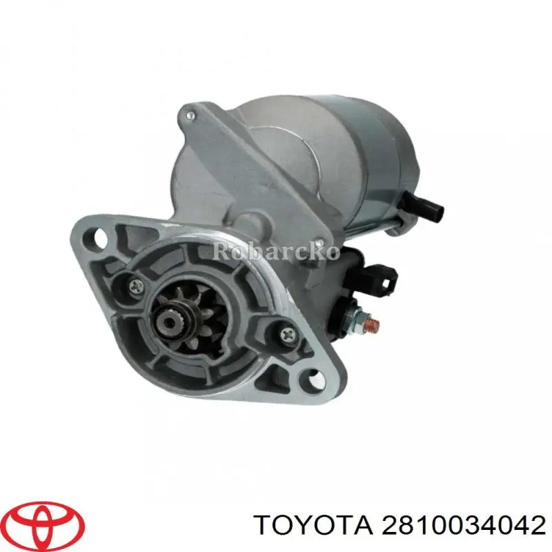 2810034042 Toyota motor de arranque