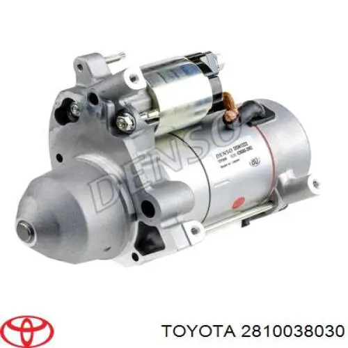2810038030 Toyota Arranque motores