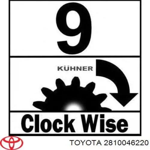 Comprar 2810046220 Toyota Motores de arranque