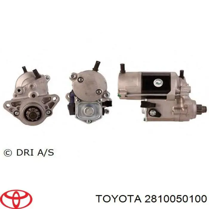 Comprar 2810050100 Toyota Motores de arranque