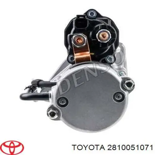 2810051071 Toyota motor de arranque