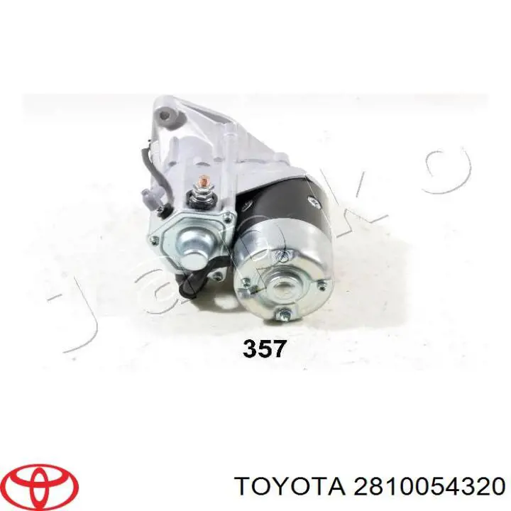 2810054320 Toyota Arranque motores