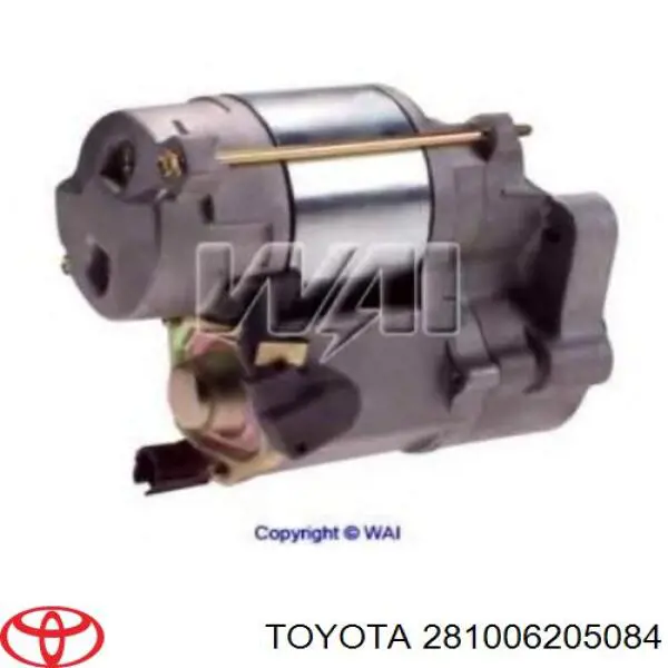 281006205084 Toyota motor de arranque