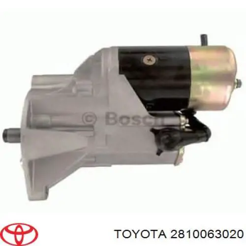 2810063020 Toyota Arranque motores