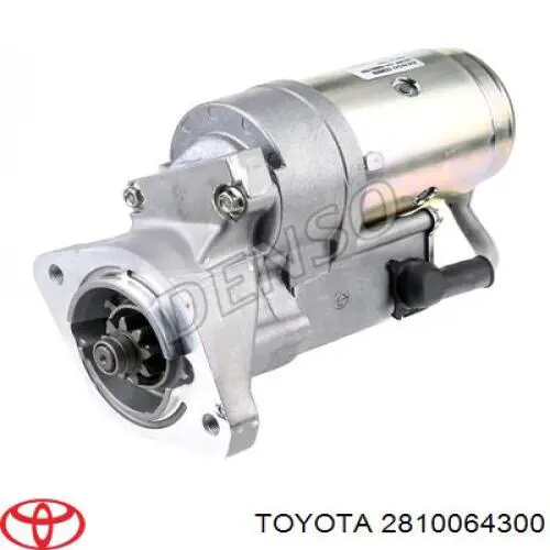 2810064300 Toyota Arranque motores