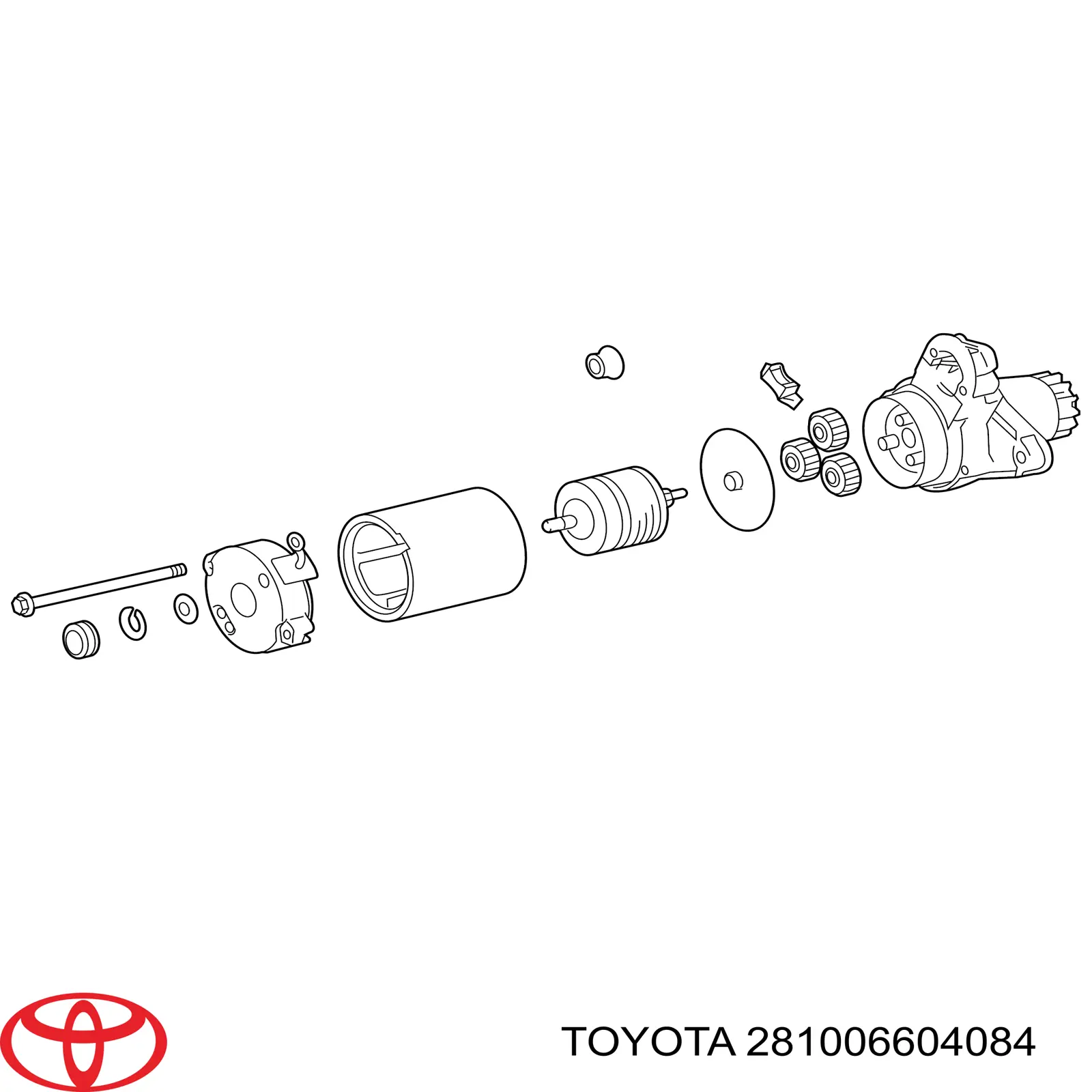 Comprar 281006604084 Toyota Motores de arranque