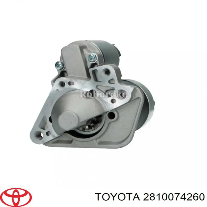 Motor de arranque 2810074260 Toyota