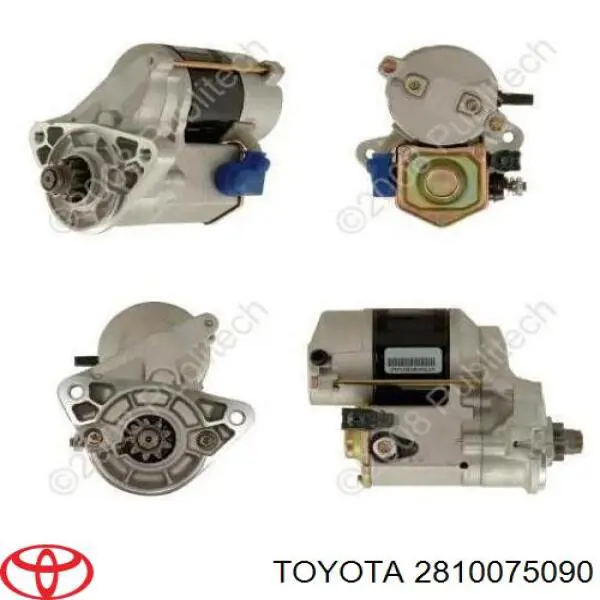 Burro de arranque  Toyota 2810075091 precio, desde 186,85 EUR