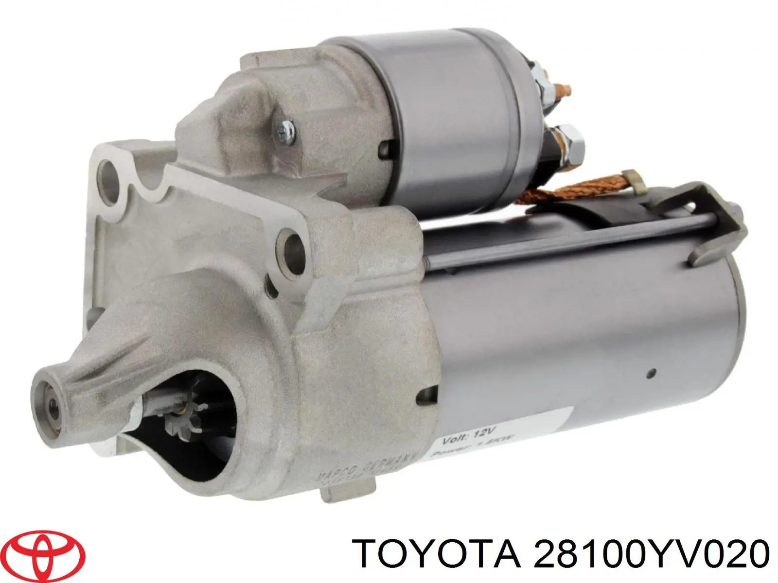 28100YV020 Toyota motor de arranque