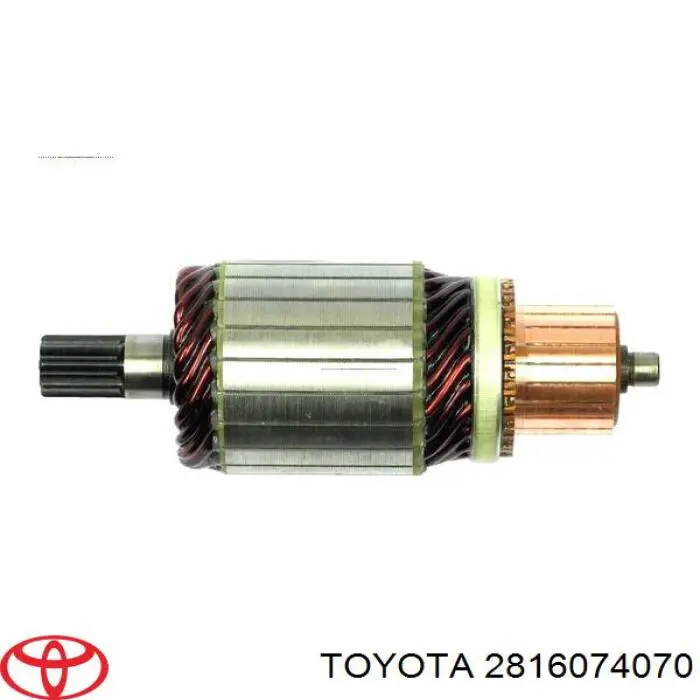 Inducido, motor de arranque para Toyota Carina (T15)