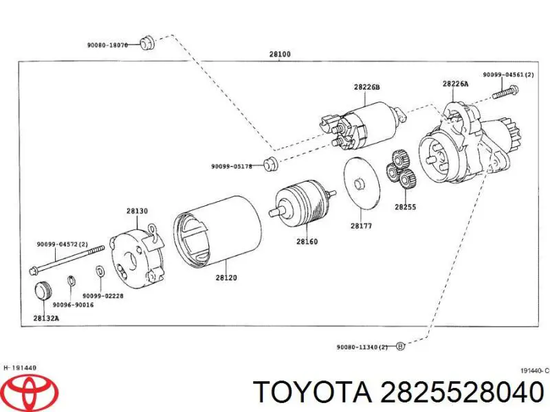 Comprar 2825528040 Toyota 