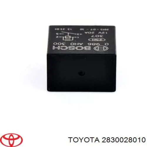 Relé de arranque para Toyota Yaris (P13)
