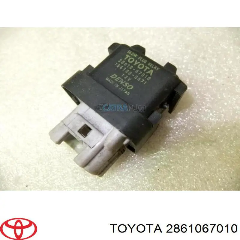 Relé de bujía de precalentamiento Toyota 2861067010 precio, desde 45,01 EUR