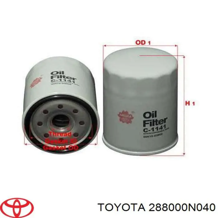 Batería de Arranque Toyota (288000N040)