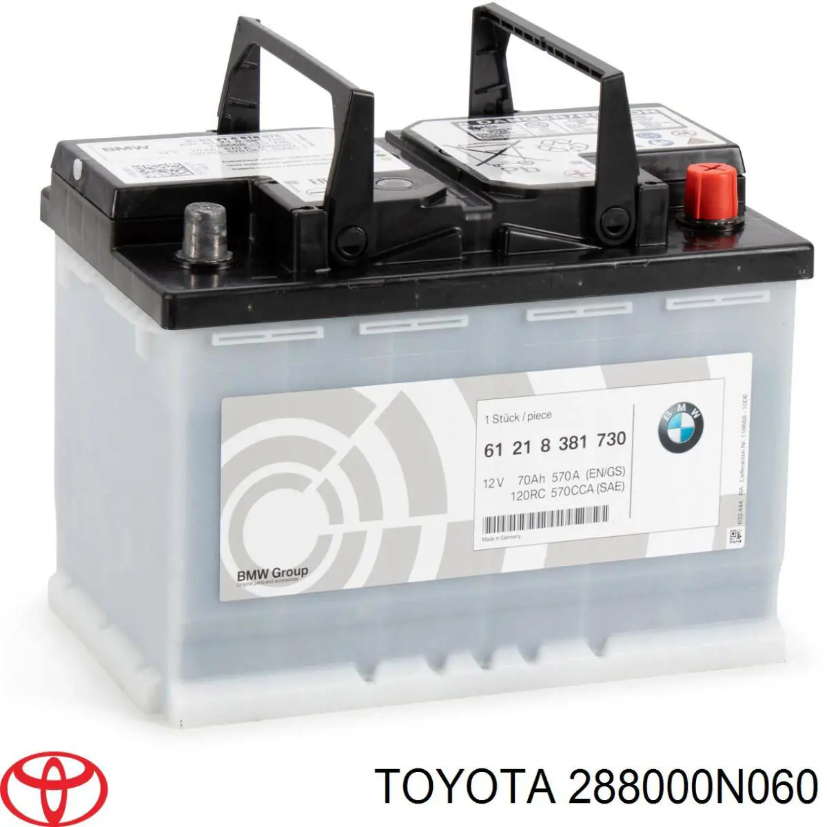 Comprar 288000N060 Toyota Batería de coche