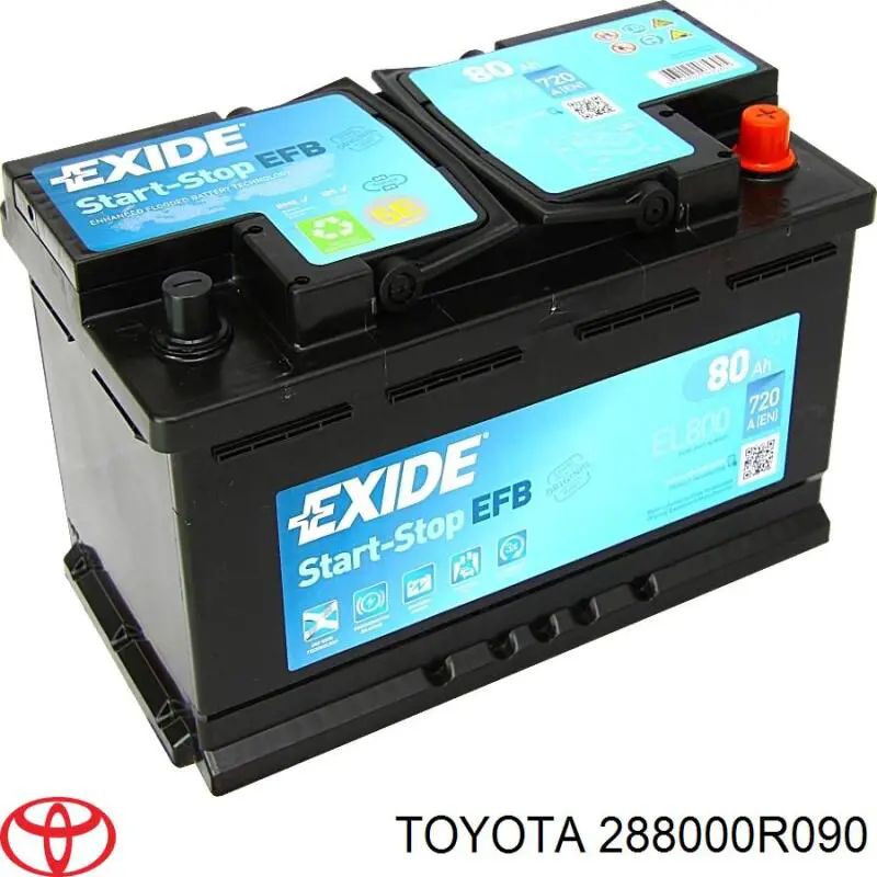 Batería de Arranque Toyota (288000R090)