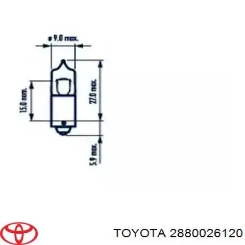 2880026120 Toyota