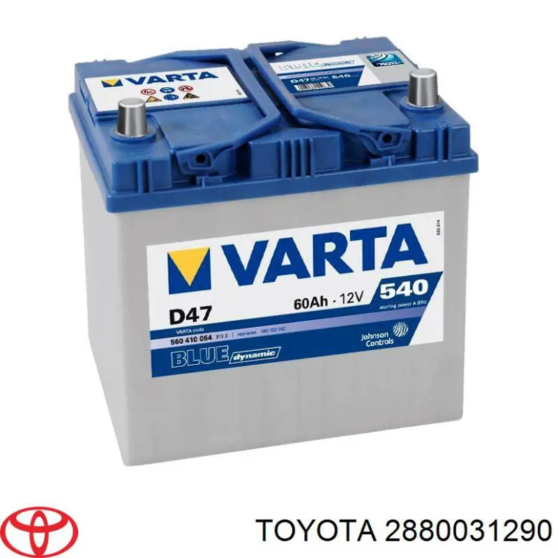 Batería de Arranque Toyota (2880031290)