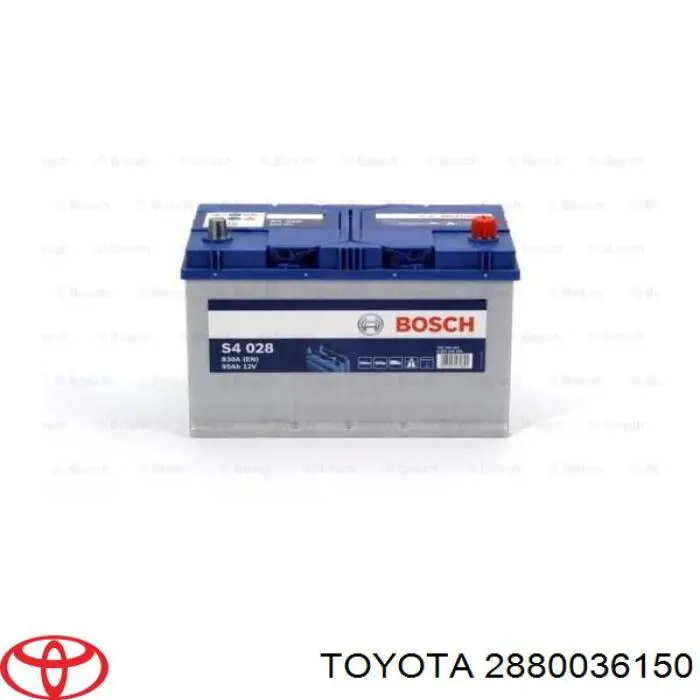 Batería de arranque Toyota 2880036150 precio, desde 98,26 EUR