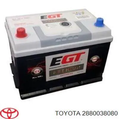 Batería de arranque Toyota 2880038080 precio, desde 901,32 EUR