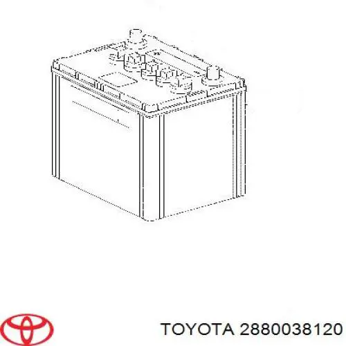 Batería de arranque Toyota 2880038120 precio, desde 156,17 EUR