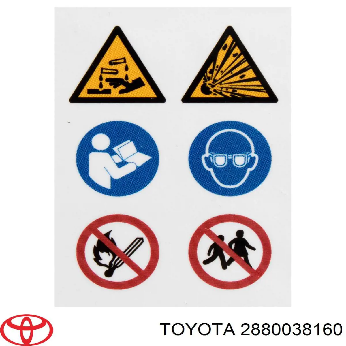 Batería de Arranque Toyota (2880038160)