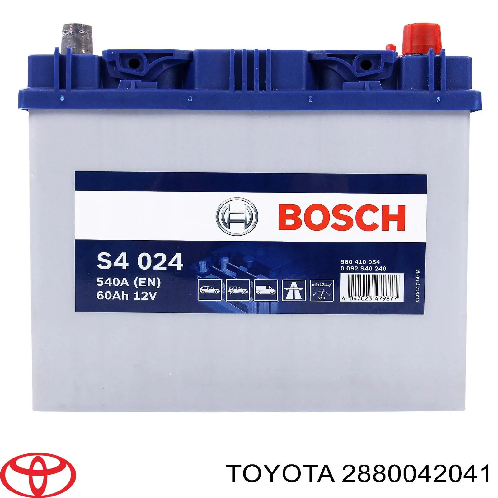 Comprar 2880042041 Toyota Batería de coche