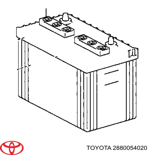 Batería de arranque Toyota 2880054020 precio, desde 109,42 EUR