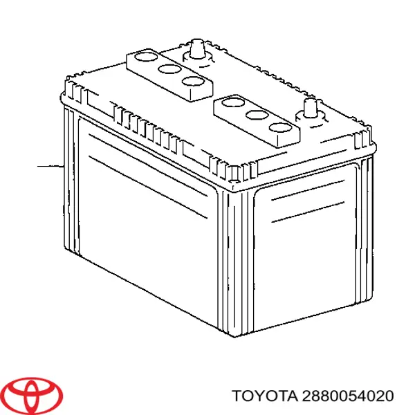 Batería de Arranque Toyota (2880054020)
