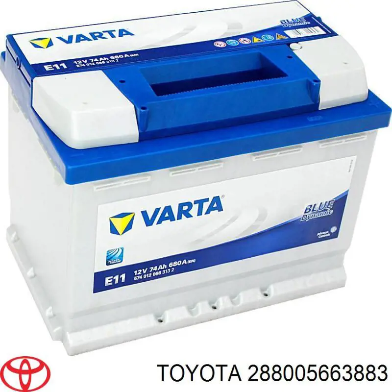 Batería de Arranque Toyota (288005663883)