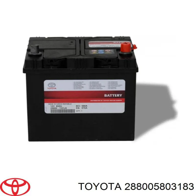 Batería de Arranque Toyota (288005803183)