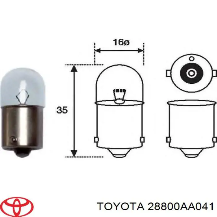 Batería de Arranque Toyota (28800OH160)