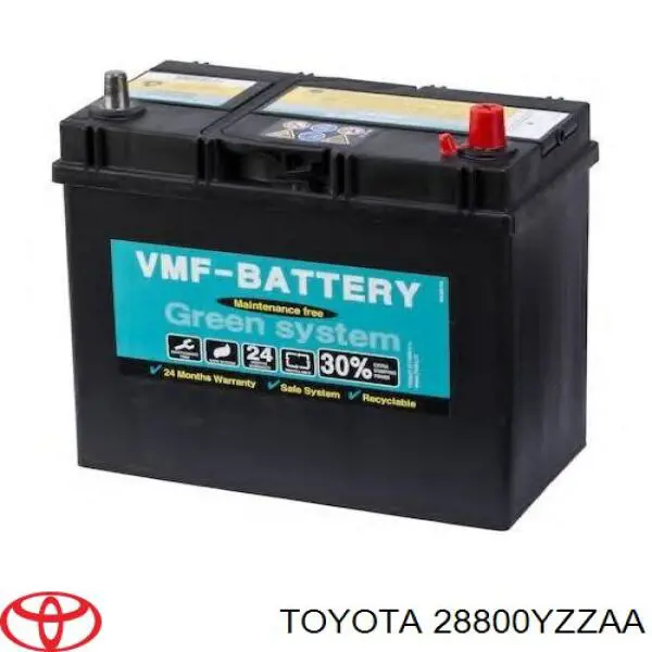 Batería de arranque Toyota 28800YZZAA precio, desde 77,53 EUR