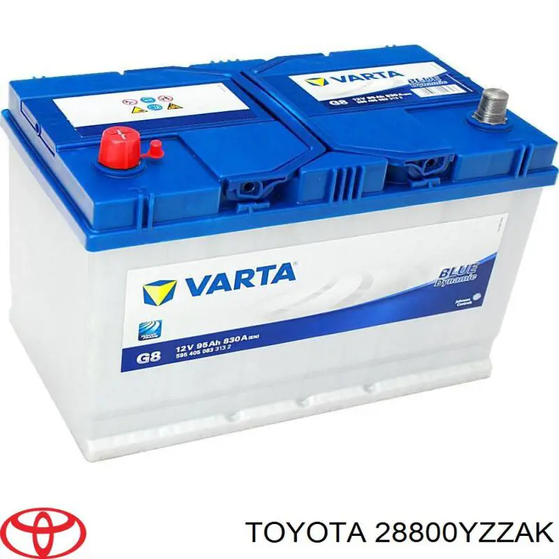 Batería de arranque Toyota 28800YZZAK precio, desde 156,17 EUR