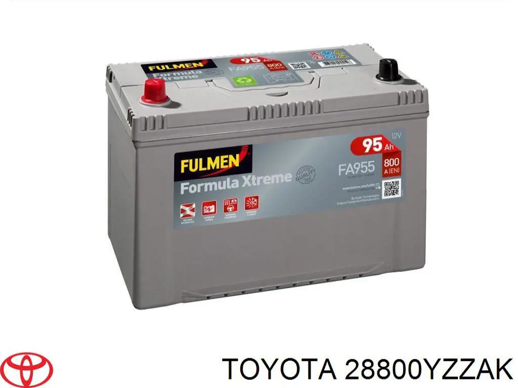 Comprar 28800YZZAK Toyota Batería de coche