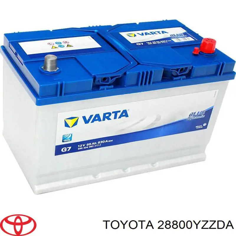 Comprar 28800YZZDA Toyota Batería de coche