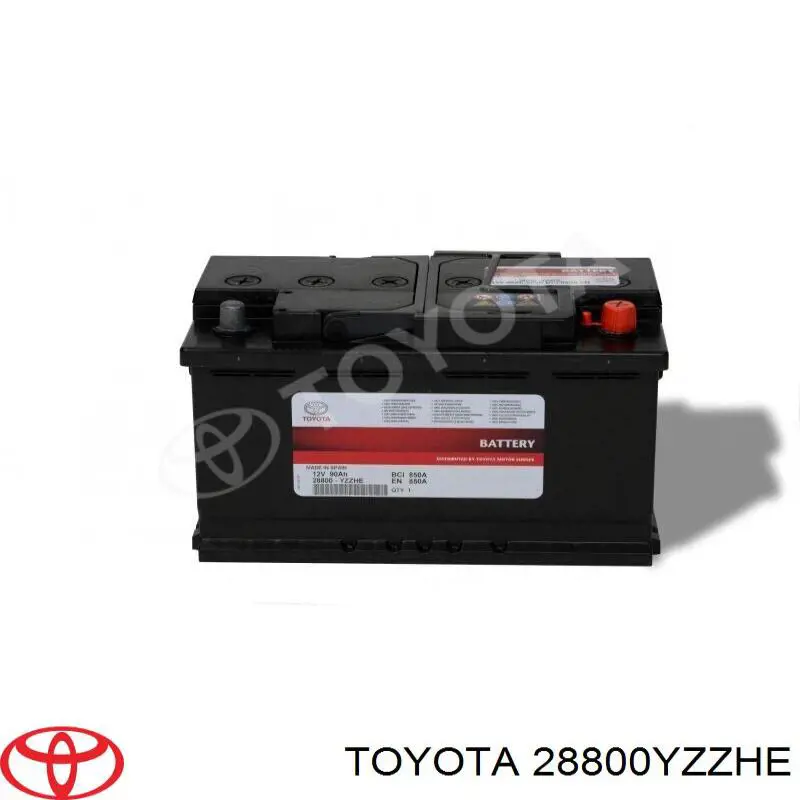 28800YZZHE Toyota Batería Start-Stop