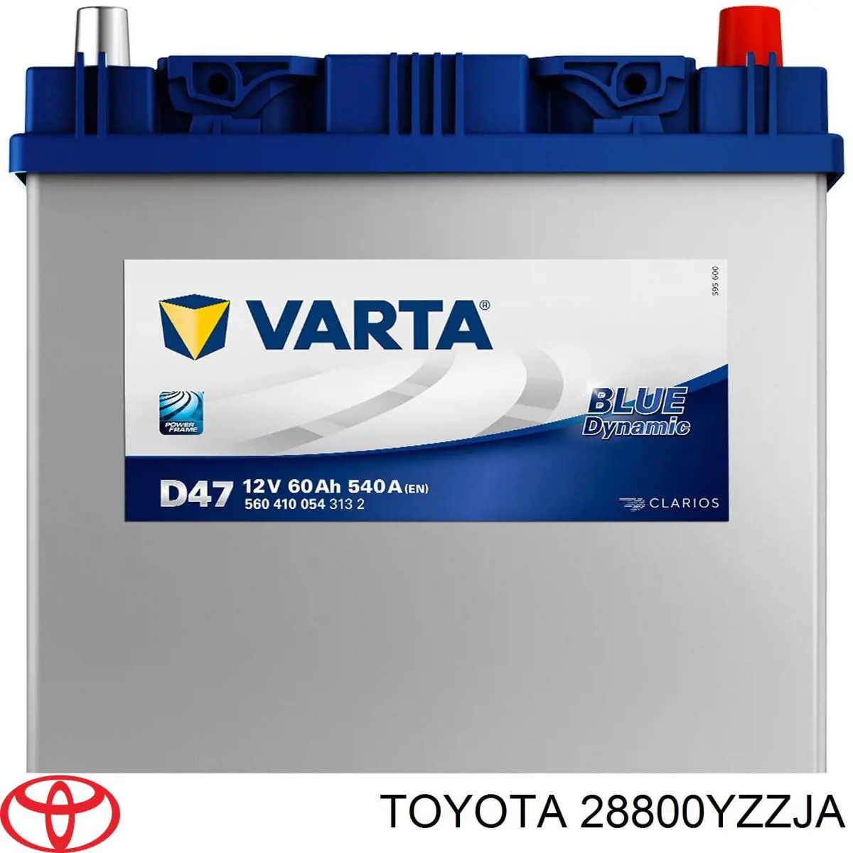 Batería 28800YZZJA Toyota