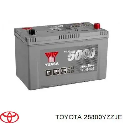 Batería de coche para Toyota Land Cruiser (J12)